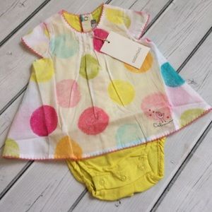 NWT Catimini Polka Dot One Piece